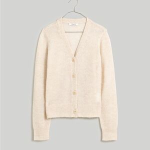 Madewell alpaca blend sheer cardigan